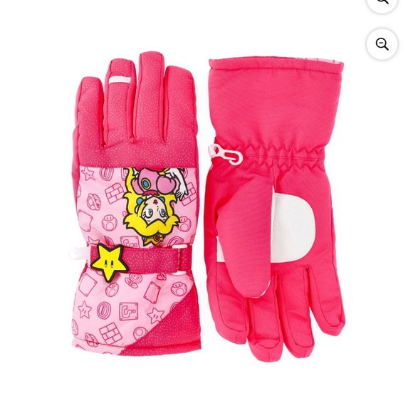 Other - Kids Cartoon Character Mittens - Pink